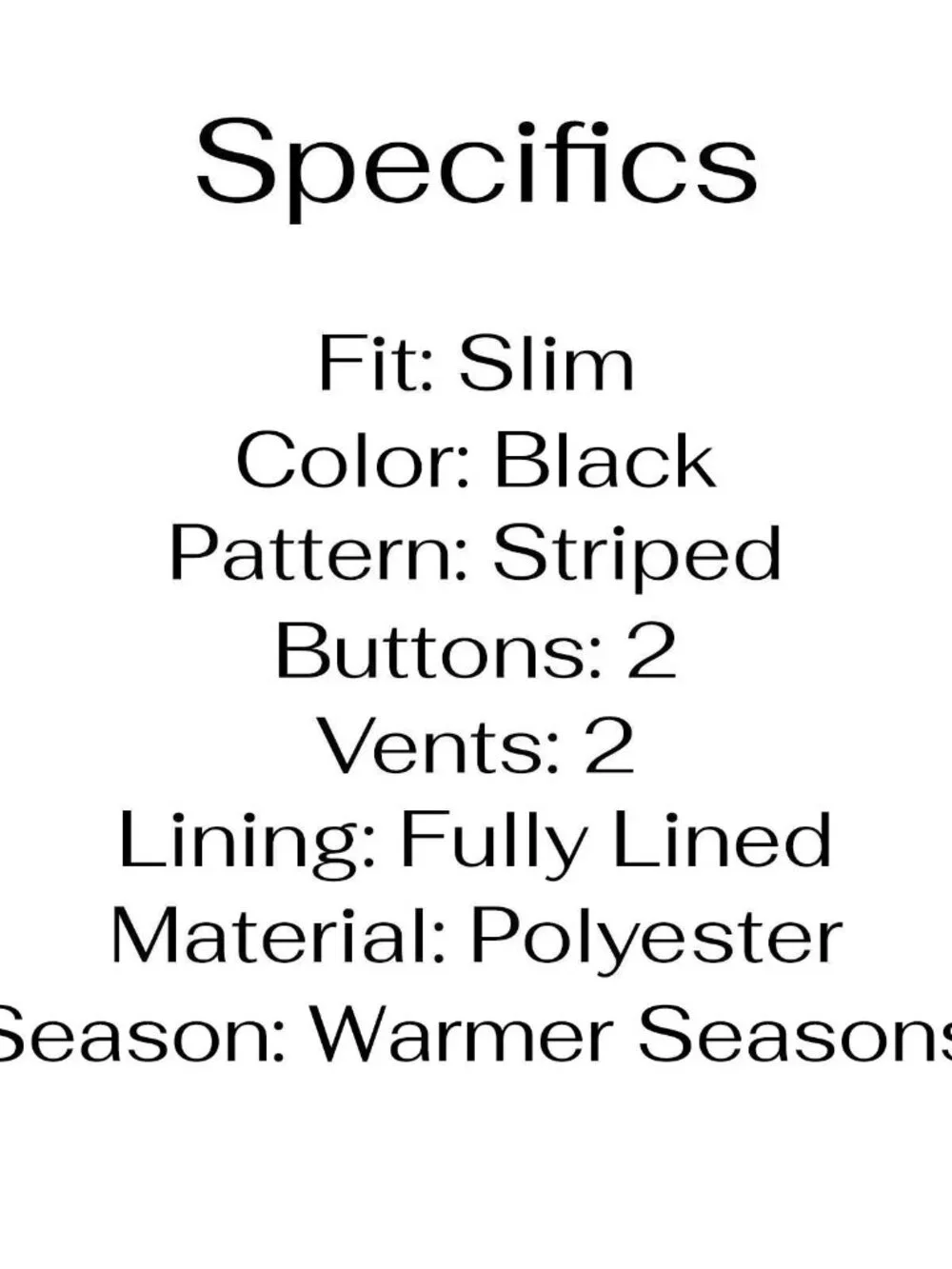 Express 40R 34x32 Black Full Suit 2-Button Stripe R706